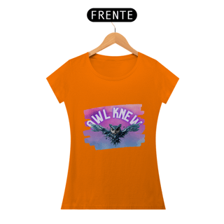 Nome do produto CAMISETA BABY LONG OWL KNEW