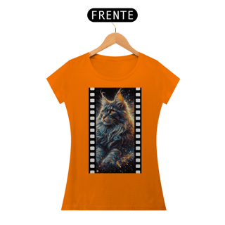 Nome do produto CAMISETA BABY LONG PHOTO CAT