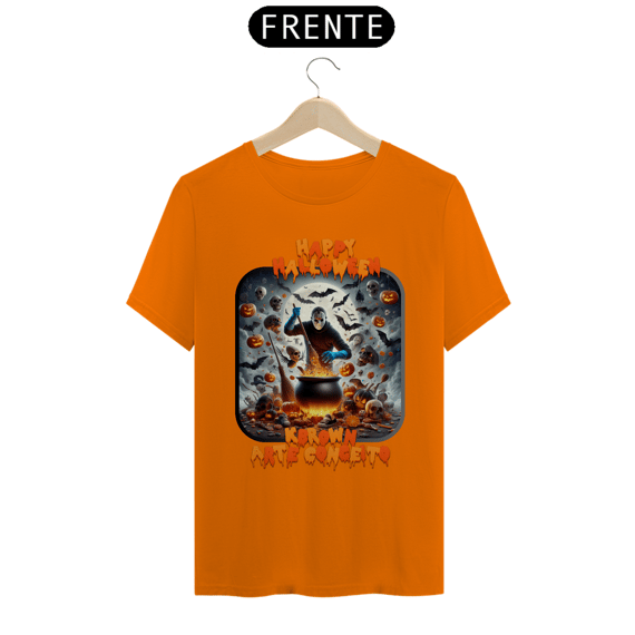 Camiseta Halloween - K Brown Arte conceito - Quality -Happy Halloween