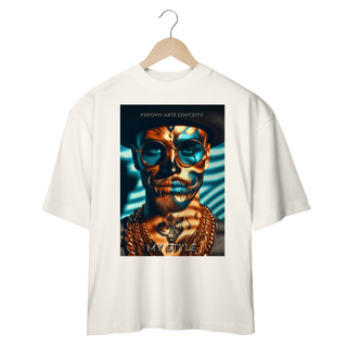 Nome do produto Camiseta OVERSIZED - MY STYLE KBROWN