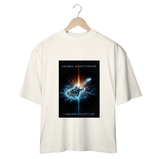 Nome do produto Camiseta OVERSIZED GUITAR