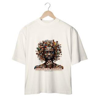 Nome do produto Camiseta OVERSIZED CONSCIENTE COLETIVO