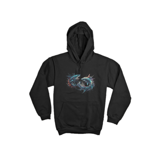Nome do produto Moletom de Canguru - Two Sharks