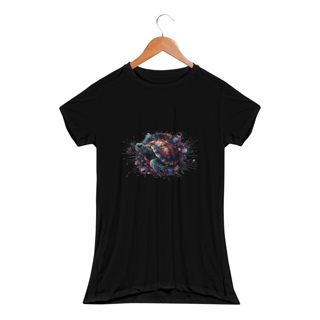 Nome do produto Camiseta Fem - Turtle splash
