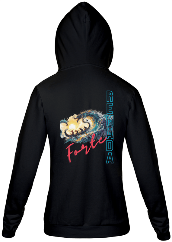 Moletom com Ziper - Remada 16