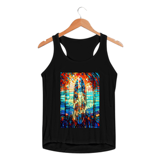 Nome do produto Camiseta regata Fem Dry UV - surf mosaico