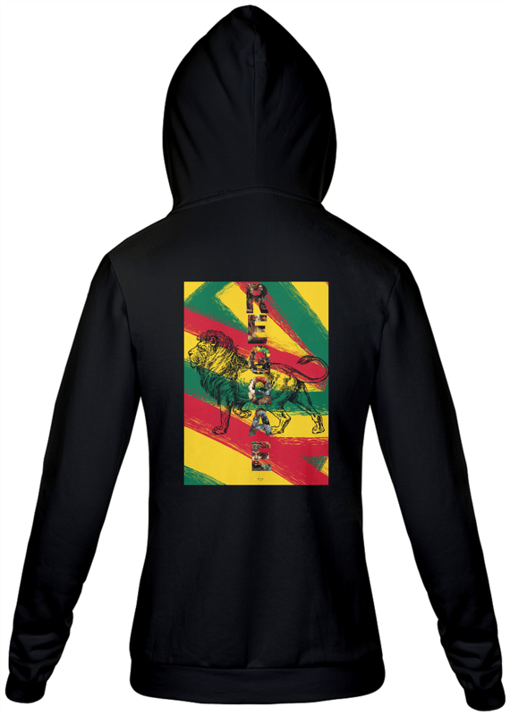 Moletom Capuz Reggae Lion