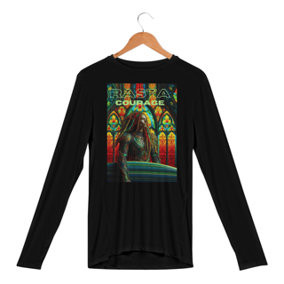 Nome do produto Camiseta Manga Longa UV DRY - Rasta Courage