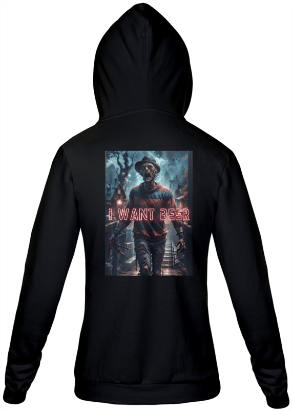 Moletom Capuz -I want beer