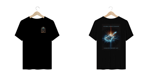 Camiseta Plus Size - Sinapse Musico Celebral