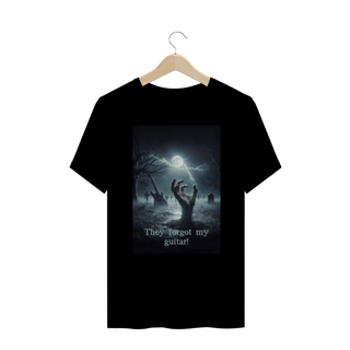 Nome do produto Camiseta - They Forgot my Guitar