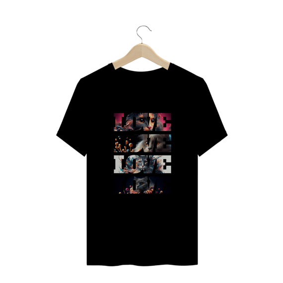  CAMISETA pLUS SIZE 4 CATS