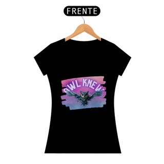 Nome do produto CAMISETA BABY LONG OWL KNEW