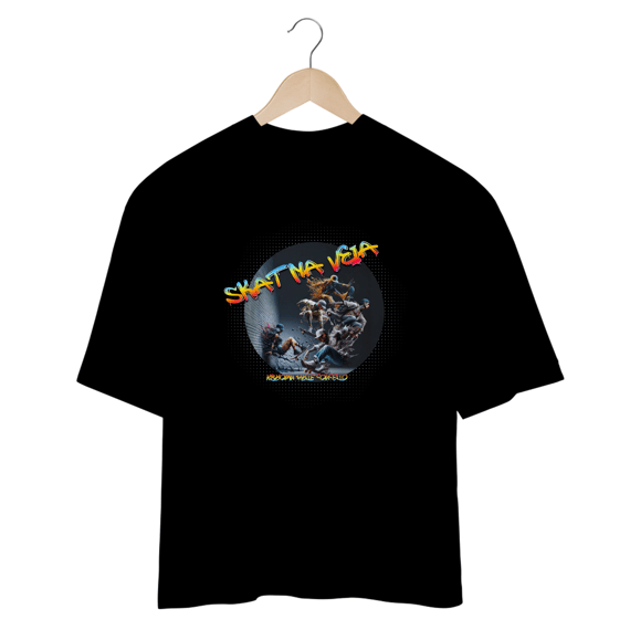Camiseta OVERSIZED SKAT NA VEIA