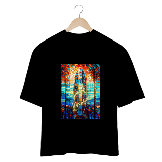 Nome do produto Camiseta OVERSIZE - Surfboard Mosaic