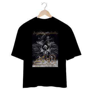 Nome do produto Camiseta Oversized SK8 - Guerreiro Alado I