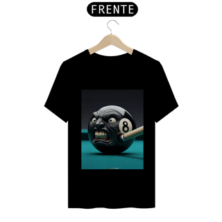 Nome do produto Bilhar - Camiseta Quality - Bola 8 - K Brown Arte Conceito