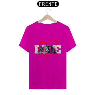 Nome do produto CAMISETA LOVE CATS CORAÇÃO