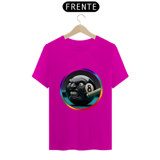 Nome do produto Bilhar - Camiseta Quality - Eight Ball - K brown Arte Conceito