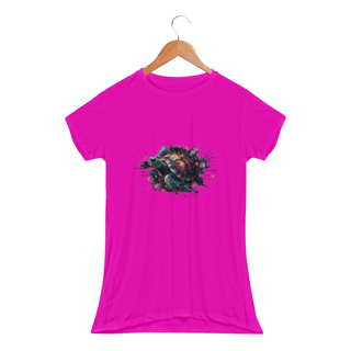 Nome do produto Camiseta Fem - Turtle splash