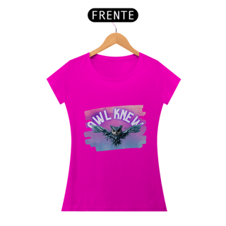 Nome do produto CAMISETA BABY LONG OWL KNEW