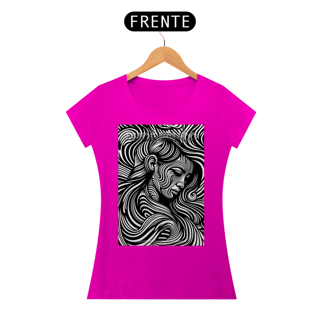 Nome do produto Camiseta Baby Long - Psicodélica KB