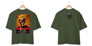 Nome do produto Camiseta OVERSIZED - Gold Mask