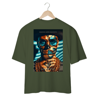Nome do produto Camiseta OVERSIZED - MY STYLE KBROWN