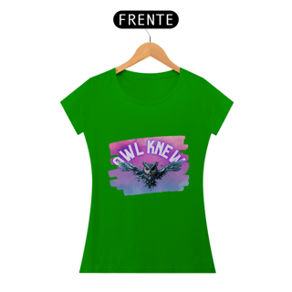 Nome do produto CAMISETA BABY LONG OWL KNEW