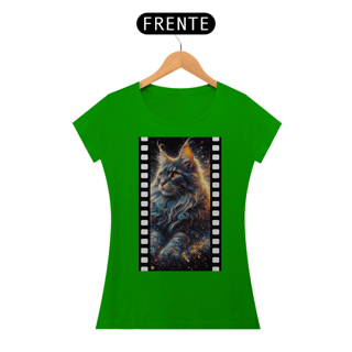 Nome do produto CAMISETA BABY LONG PHOTO CAT