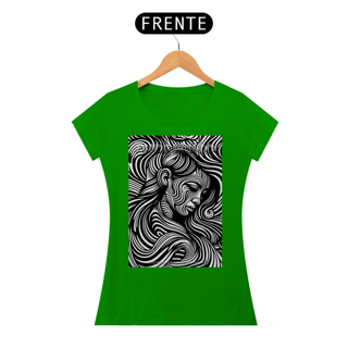 Nome do produto Camiseta Baby Long - Psicodélica KB
