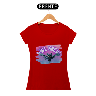 Nome do produto CAMISETA BABY LONG OWL KNEW