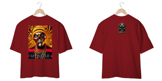 Nome do produto Camiseta OVERSIZED - Gold Mask