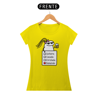 Nome do produto Camiseta Feminina Baby Long Florkina 
