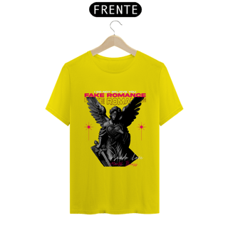 Nome do produto Camiseta Eu não acredito em você, romance falso