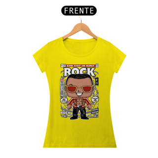Nome do produto Baby Look The Rock Comics Pop