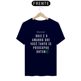 Nome do produto Camiseta Sorria
