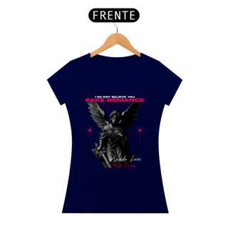 Nome do produto Camiseta Baby Long Eu não acredito em você