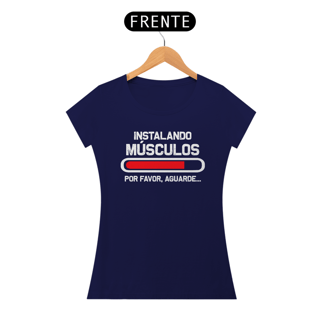 Nome do produto Baby Look Instalando Músculos