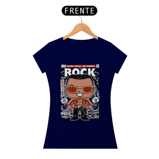 Nome do produto Baby Look The Rock Comics Pop