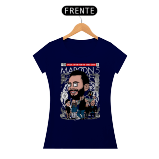 Nome do produto Baby look Maroon five comics