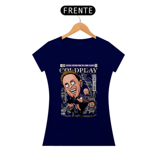 Nome do produto Baby Look Coldplay comics