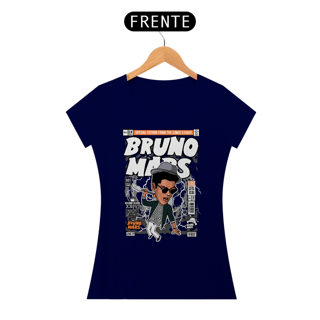 Nome do produto Baby look Bruno Mars comics