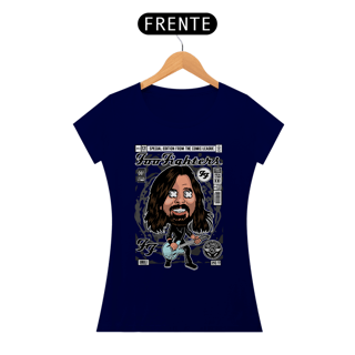 Nome do produto Baby Look Foo Fighters Comics