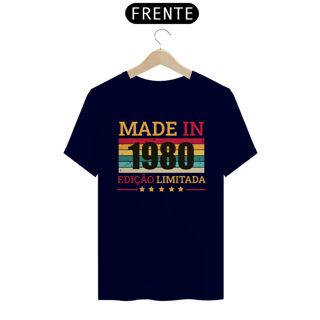 Nome do produto Camiseta Made in 1980