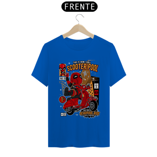 Nome do produto Camiseta Deadpool scooter comics pop 