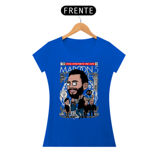 Nome do produto Baby look Maroon five comics