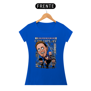 Nome do produto Baby Look Coldplay comics
