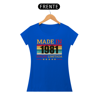 Nome do produto Baby Look Made in 1981