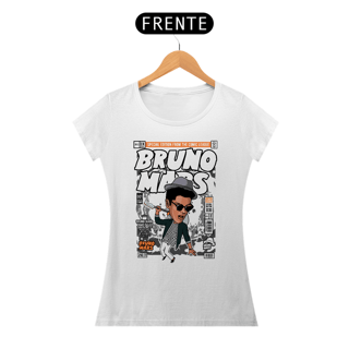 Nome do produto Baby look Bruno Mars comics